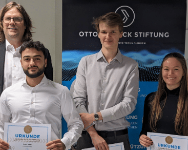 Otto-Spaleck-Stiftung verleiht Publikumspreis an Bionik Studenten