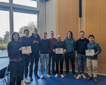 Gewinnergruppe der ersten Blockwochen an der WHS in Bocholt